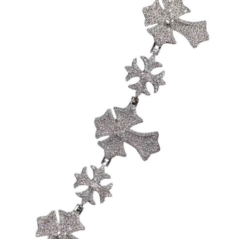 Multi Cross design Bracelet (Chrome Hearts Inspired)