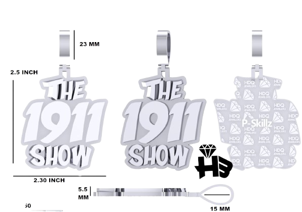 Custom Moissanite Diamond Logo, Name or Pendants | VVS1 D COLOR | PROMO