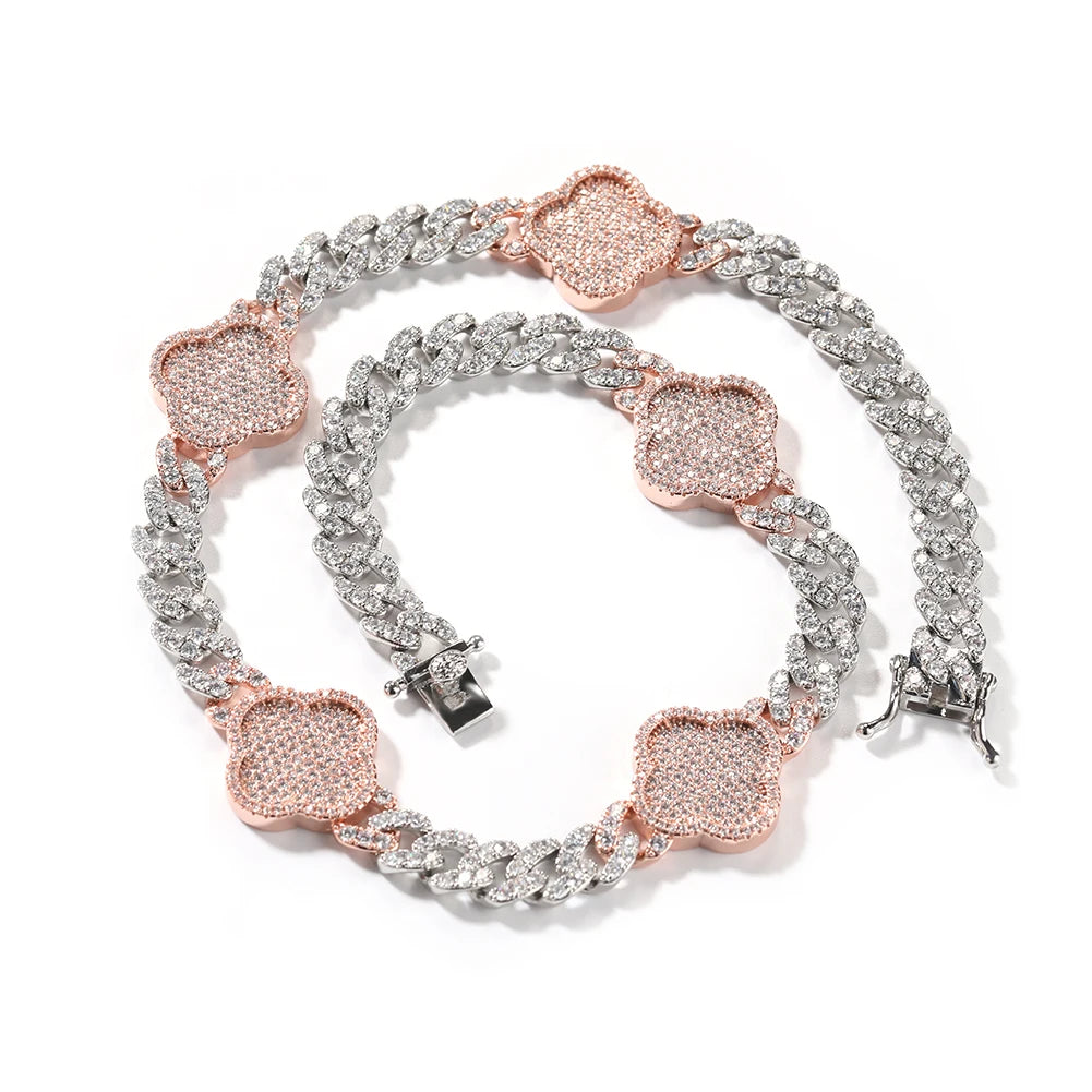 Clover Cuban Leaf Necklace