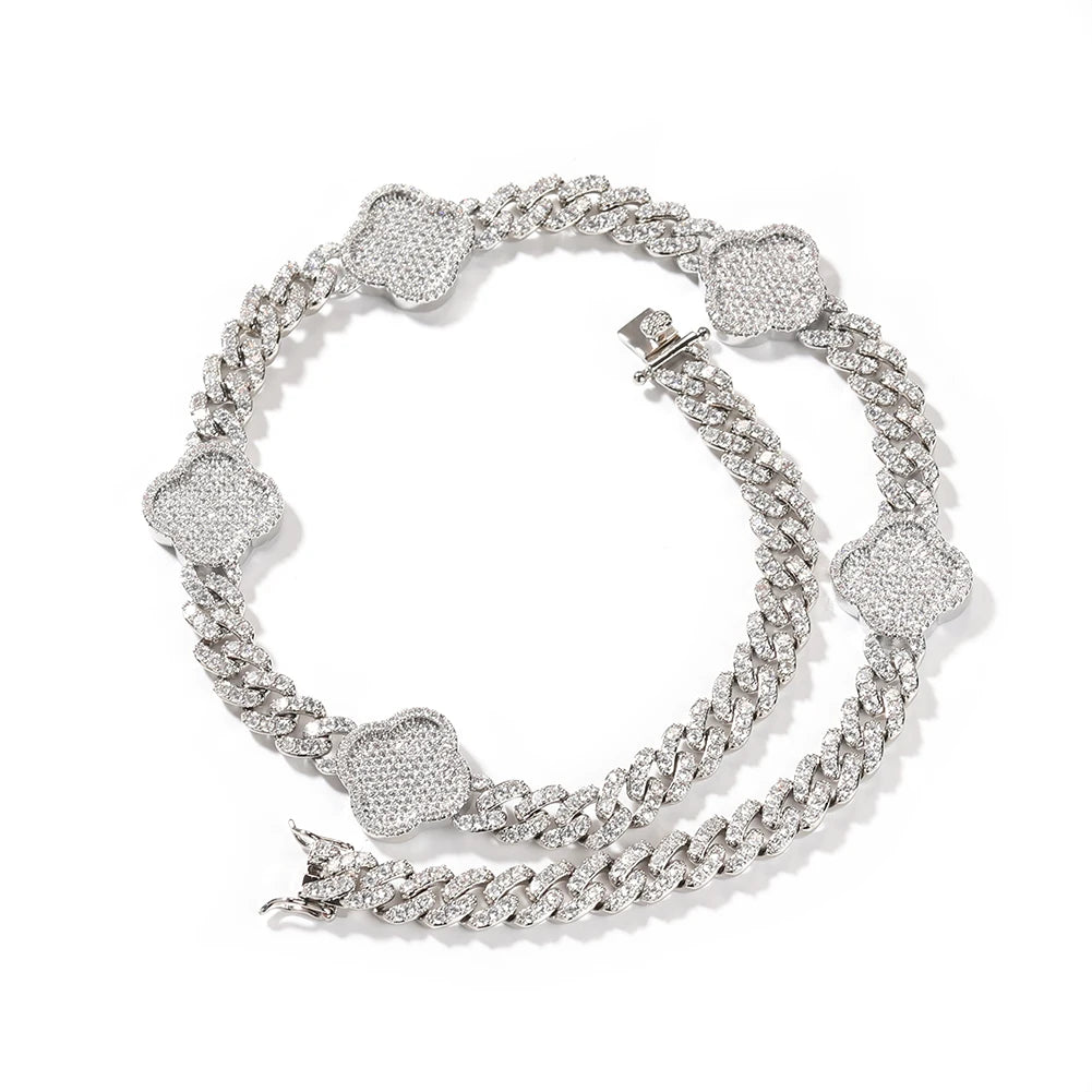 Clover Cuban Leaf Necklace